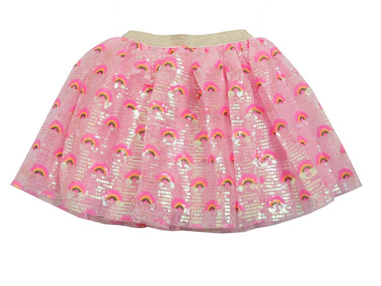 Sparkle Rainbow Tutu: Pink