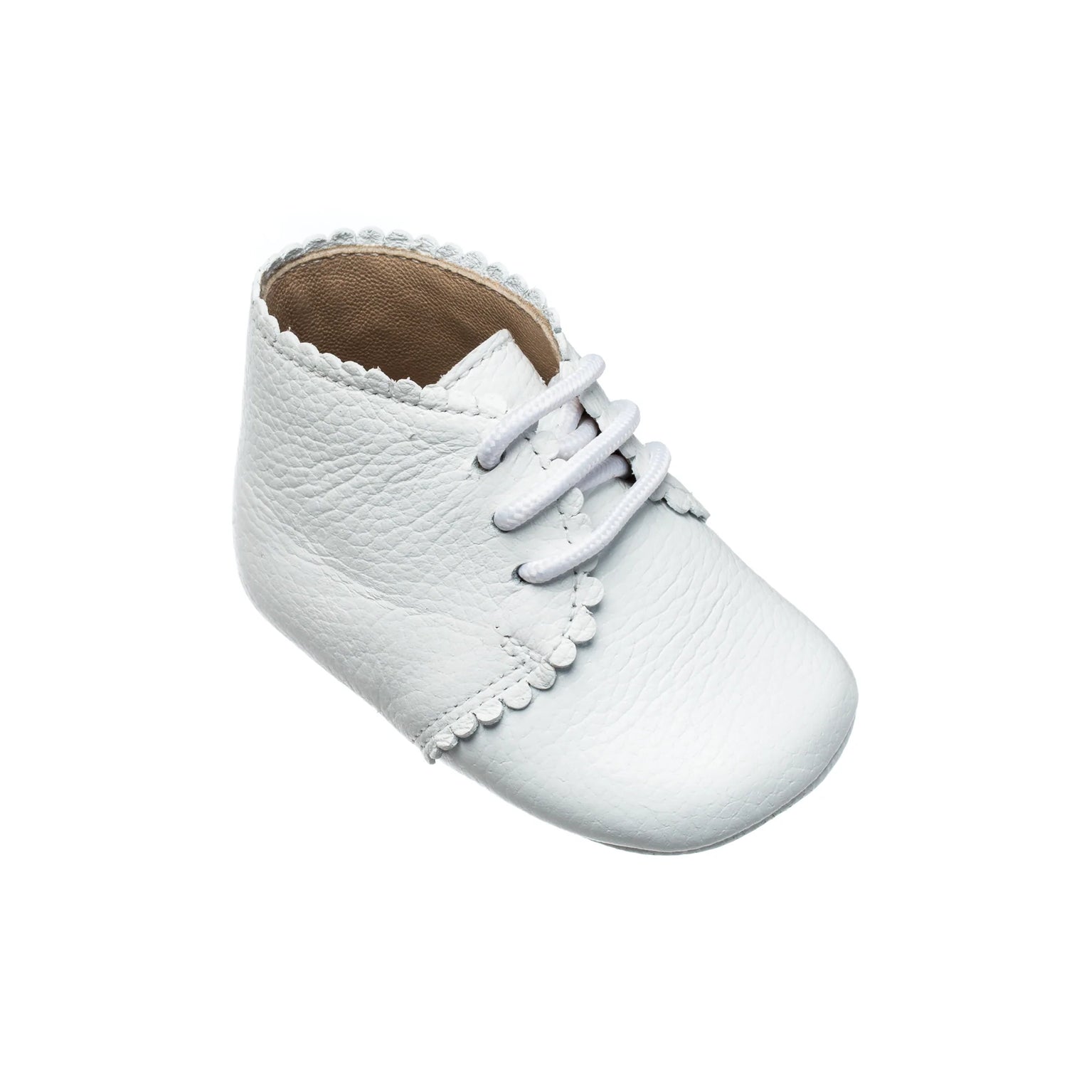 Scalloped Baby Bootie