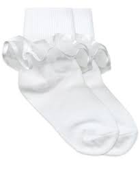 Jefferies Frilly Lace Ruffle Socks