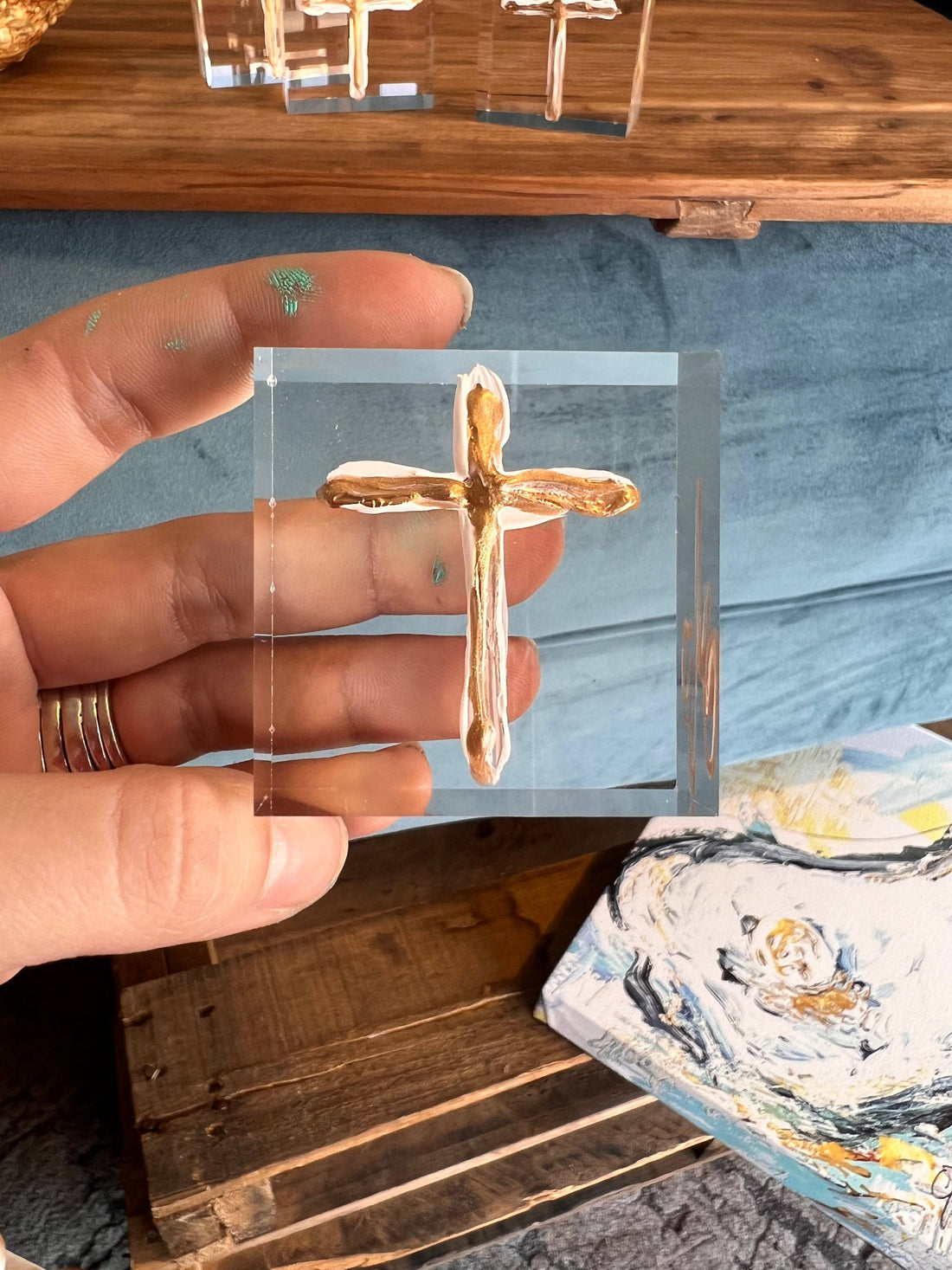 Lucite Cross