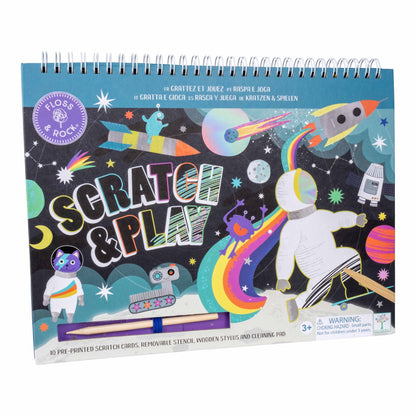 Space Scratch &amp; Play Book