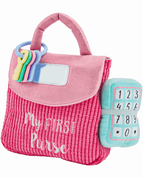 Plush &quot;My First Purse&quot; Set